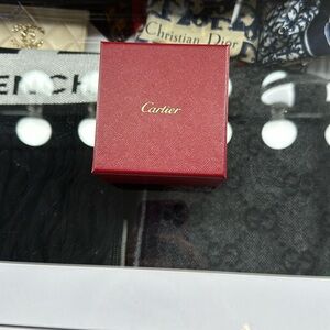 Cartier box and stamped packaging